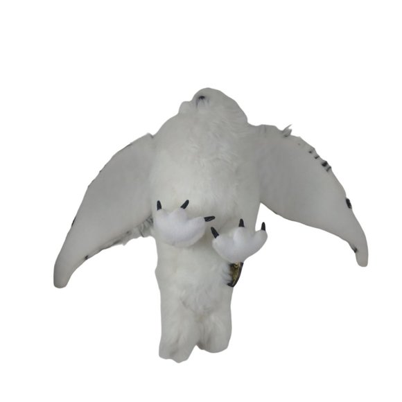 Harry Potter Hedwig the Owl Plush by The Noble Collection 17" White/Black - Picture 8 of 10
